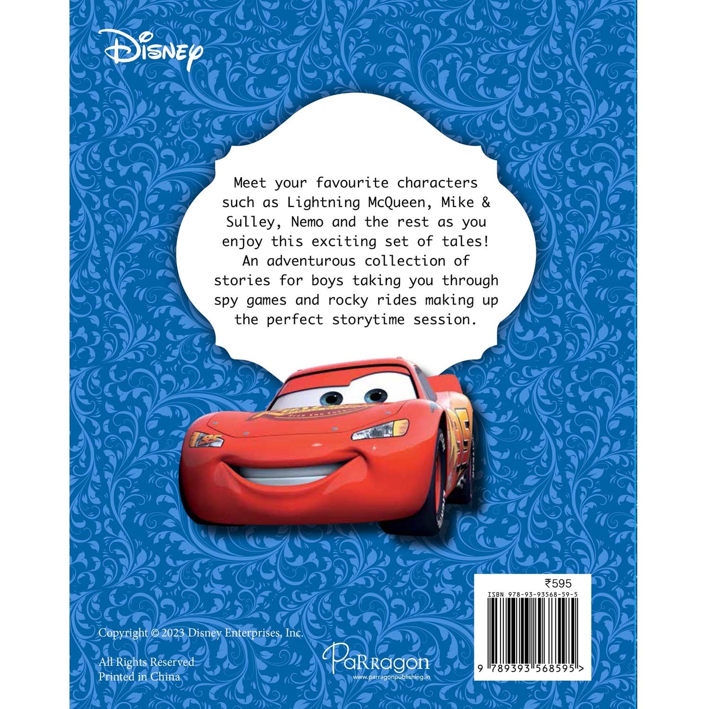 Disney 100 Stories For Boys By Parragon Books