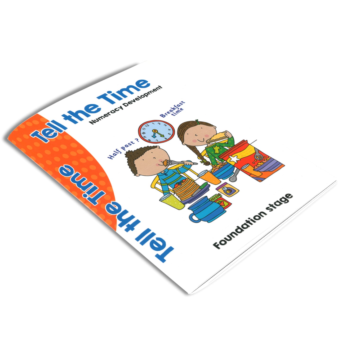 Pack of 4 Books of Children's Early Learning | Fun Learning, Food & Nutrition, Time and Family | For 3 to 5 Year Old