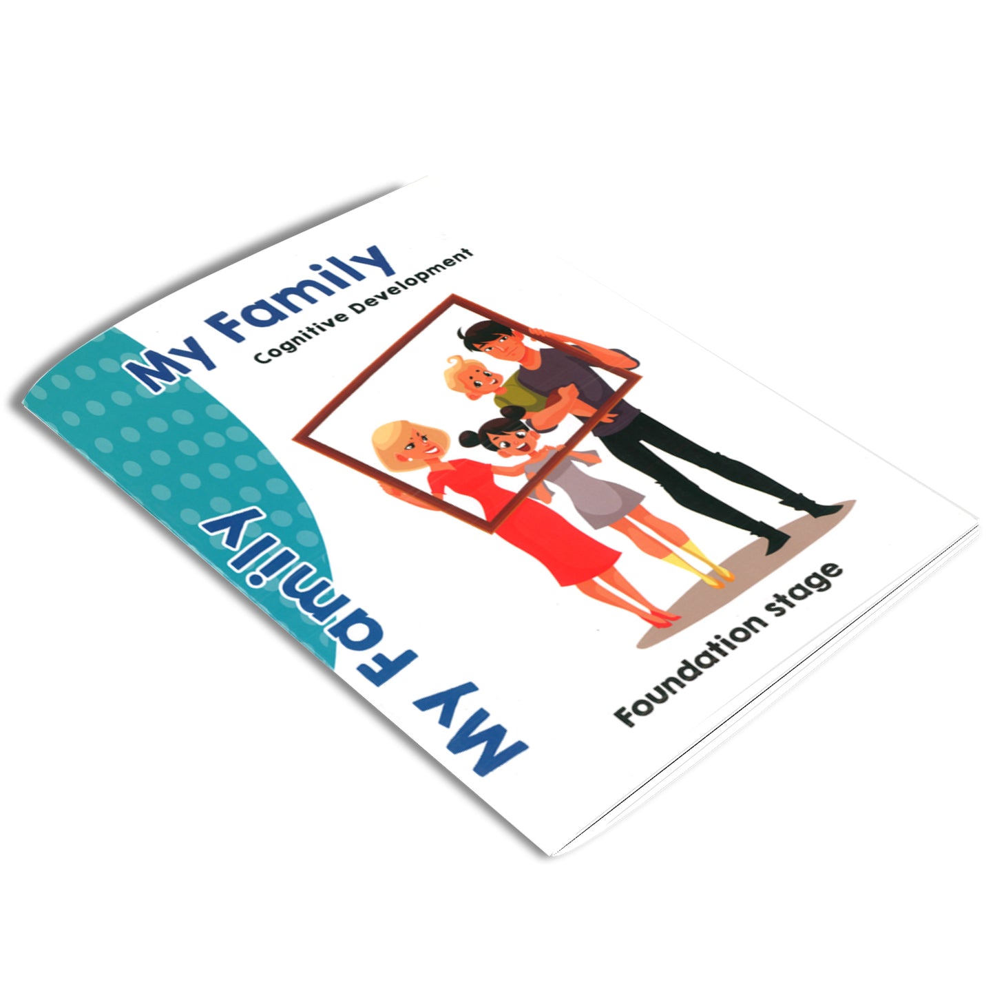 Pack of 4 Books of Children's Early Learning | Fun Learning, Food & Nutrition, Time and Family | For 3 to 5 Year Old