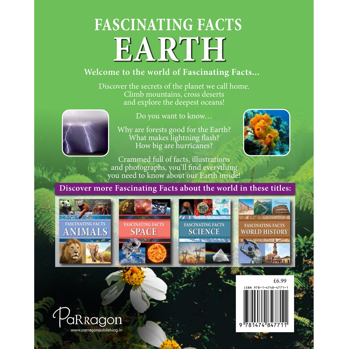 Fascinating Facts: Earth | Reference Book for Kids | Encyclopedia for Ages 7+