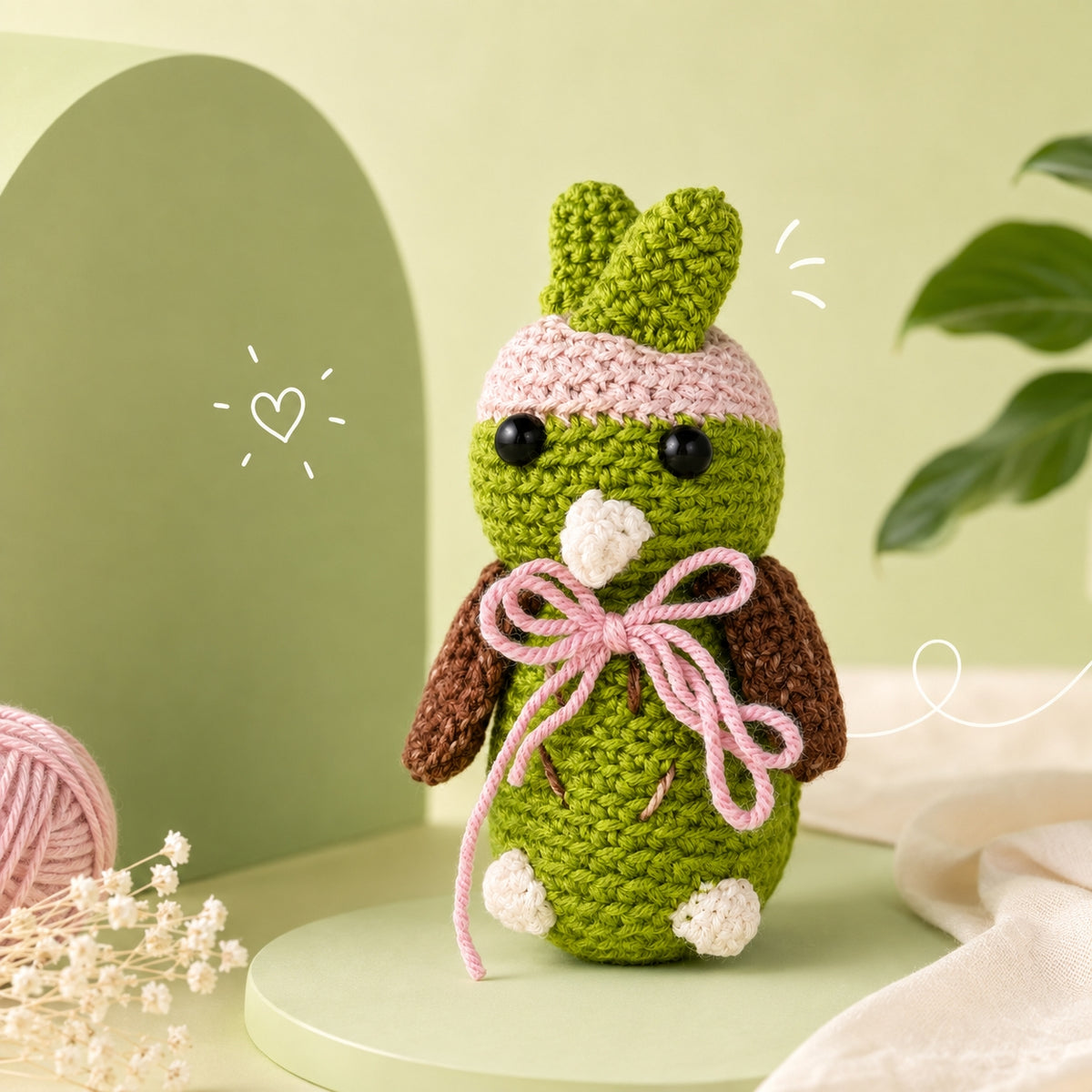 Craft Maker Too Cute Crochet Animals Kit | DIY Crochet Animals Kit | Make Your Own Plush Toys