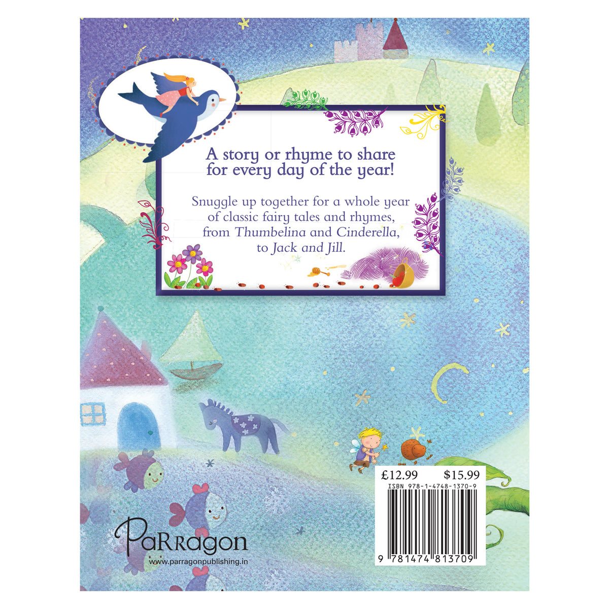 365 Fairy Tales & Rhymes | Children's storyooks | Padded Storybooks | 365 stories and rhymes