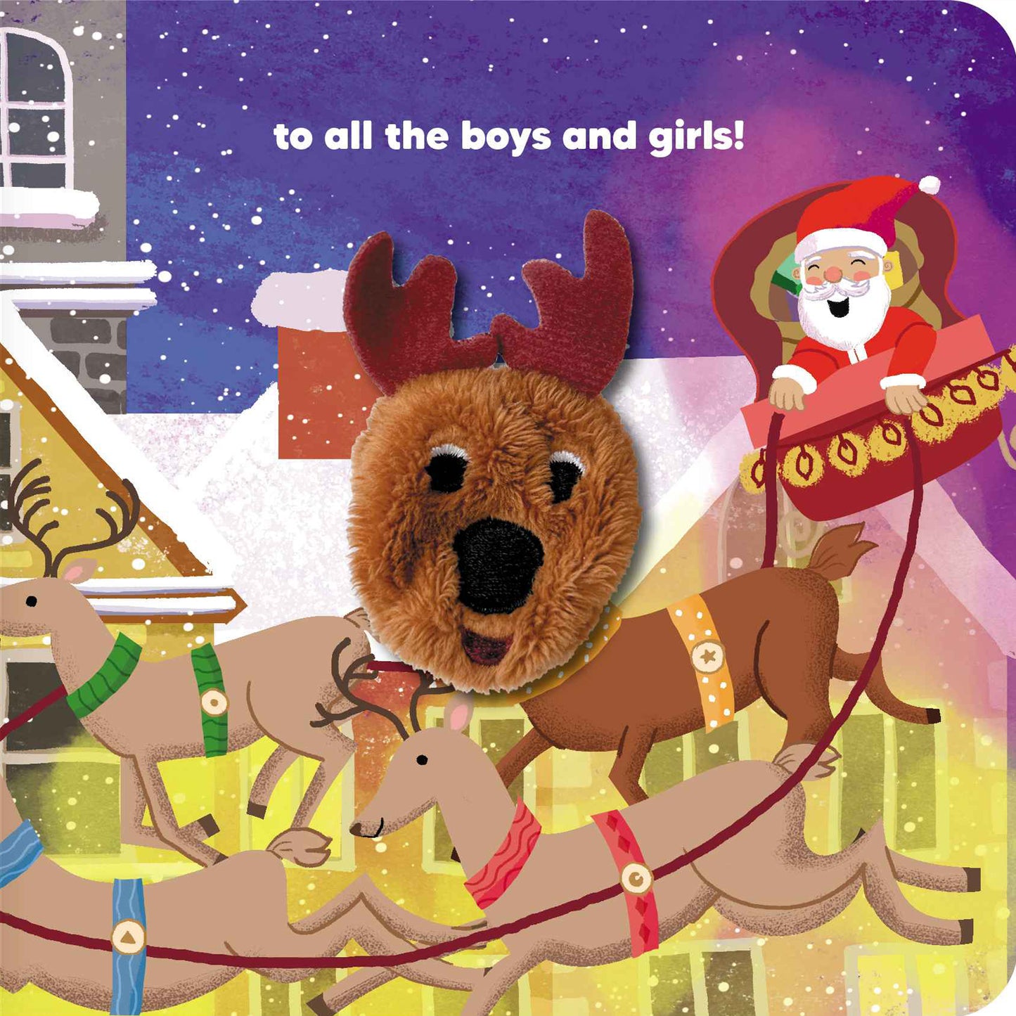 Finger Puppet Book - Little Reindeer