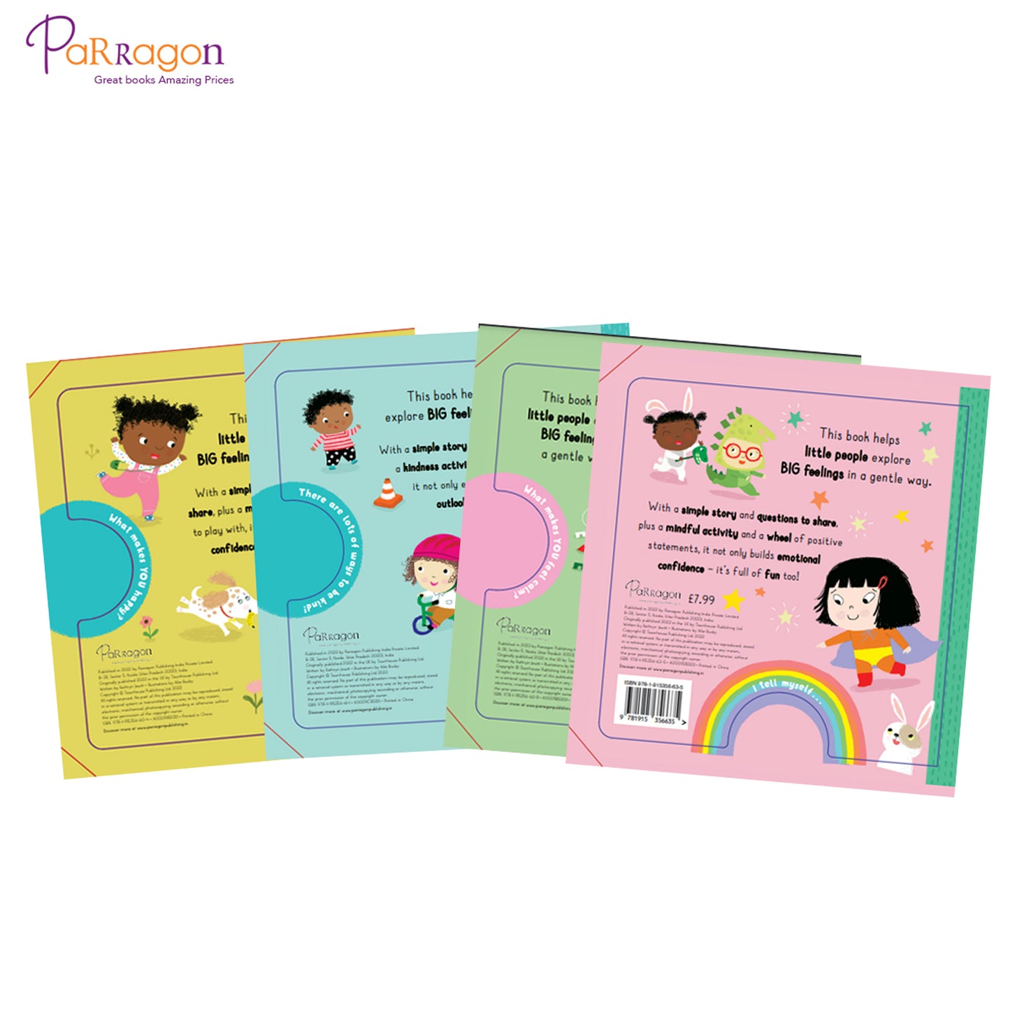 Children's Feelings Series (Set of 4 Books)
