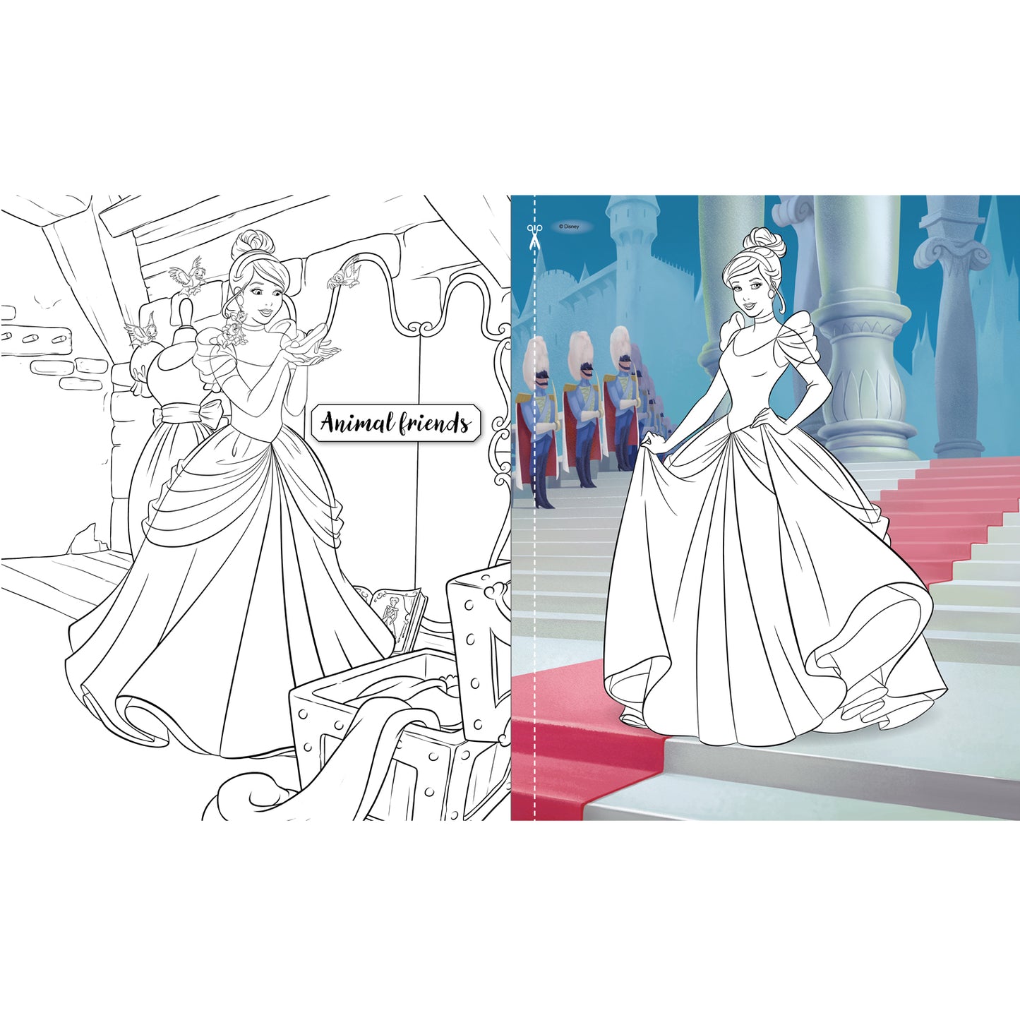 Disney Princess: 3-in-1 Colouring