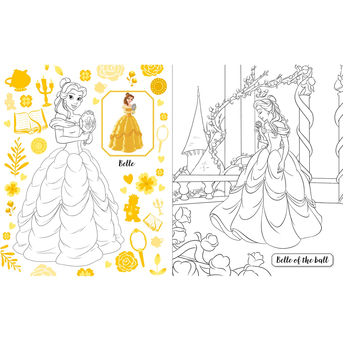 Disney Princess: 3-in-1 Colouring