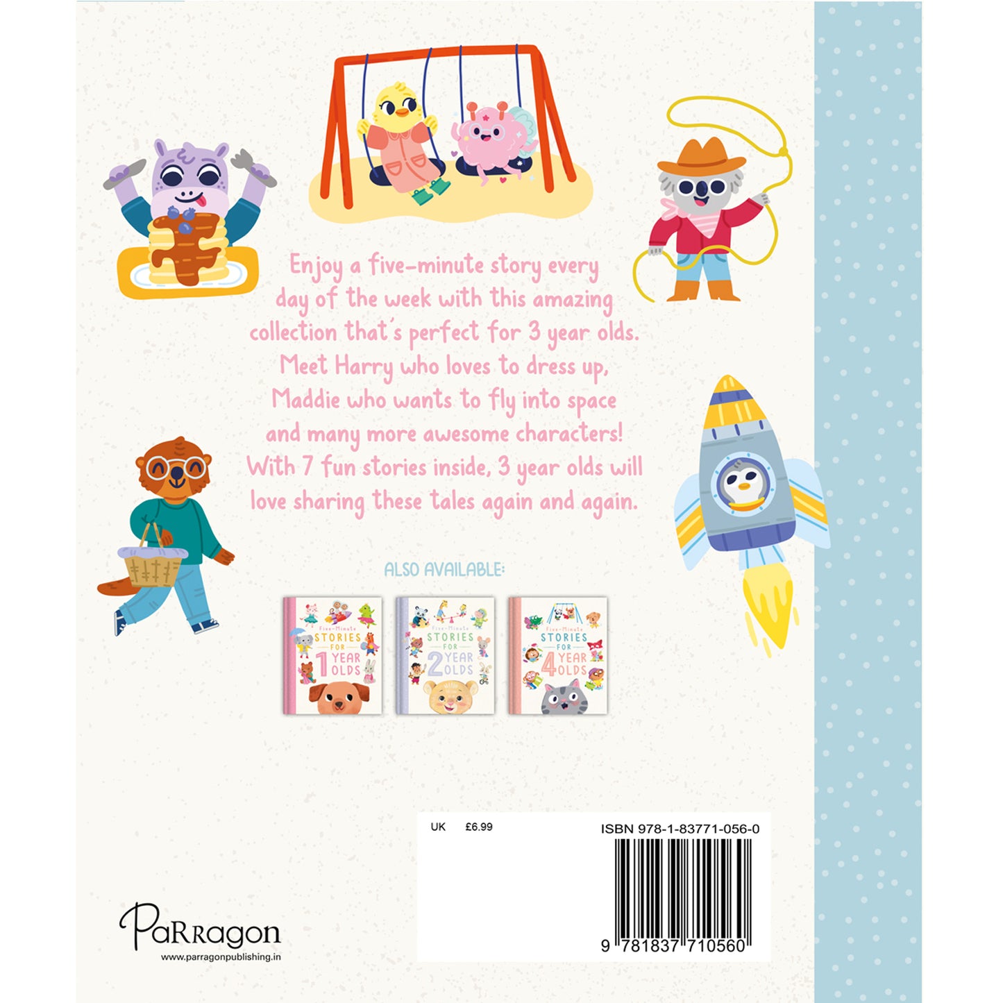 Five-Minute Stories for 3 Year Olds