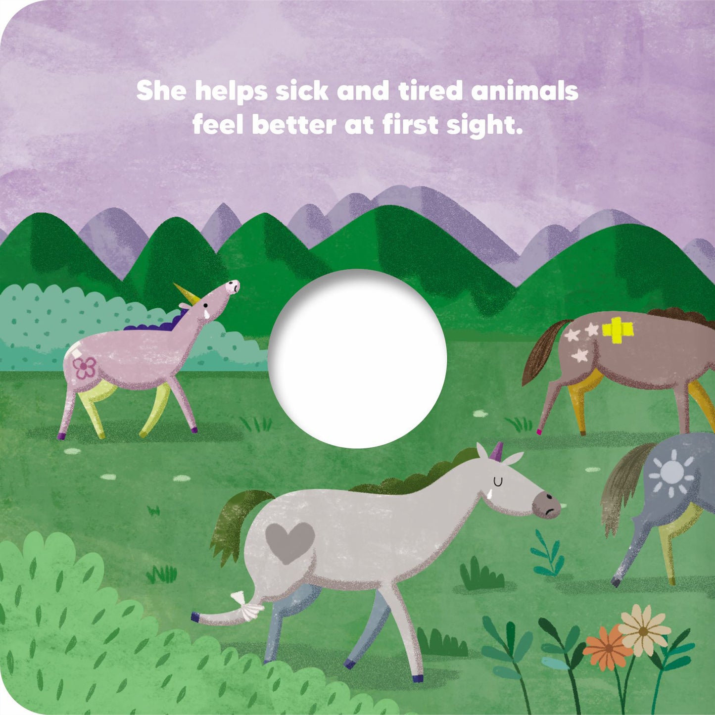 Finger Puppet Book - Unicorn