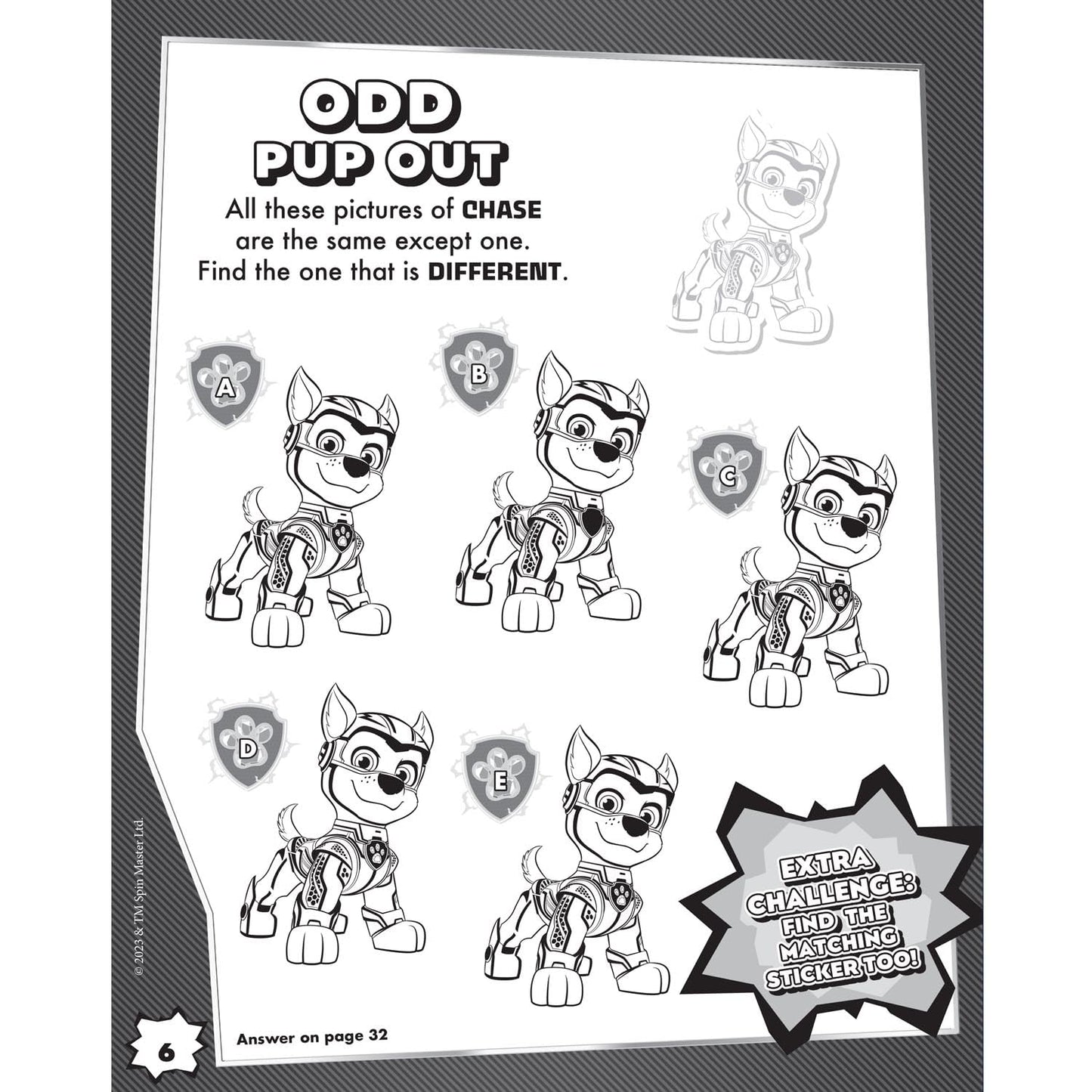 PAW Patrol Colouring Sticker and Activity | PAW Patrol The Mighty Movie | Colouring books for kids | PAW Patrol Sticker books | Sticker and Activity book