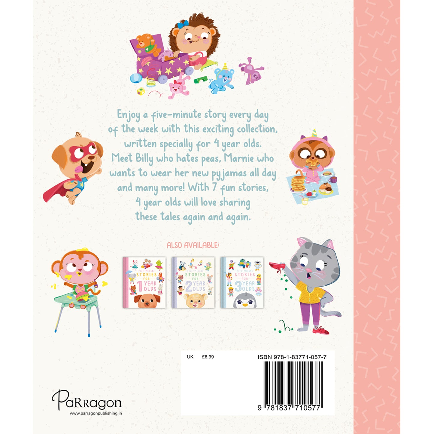 Five-Minute Stories for 4 Year Olds