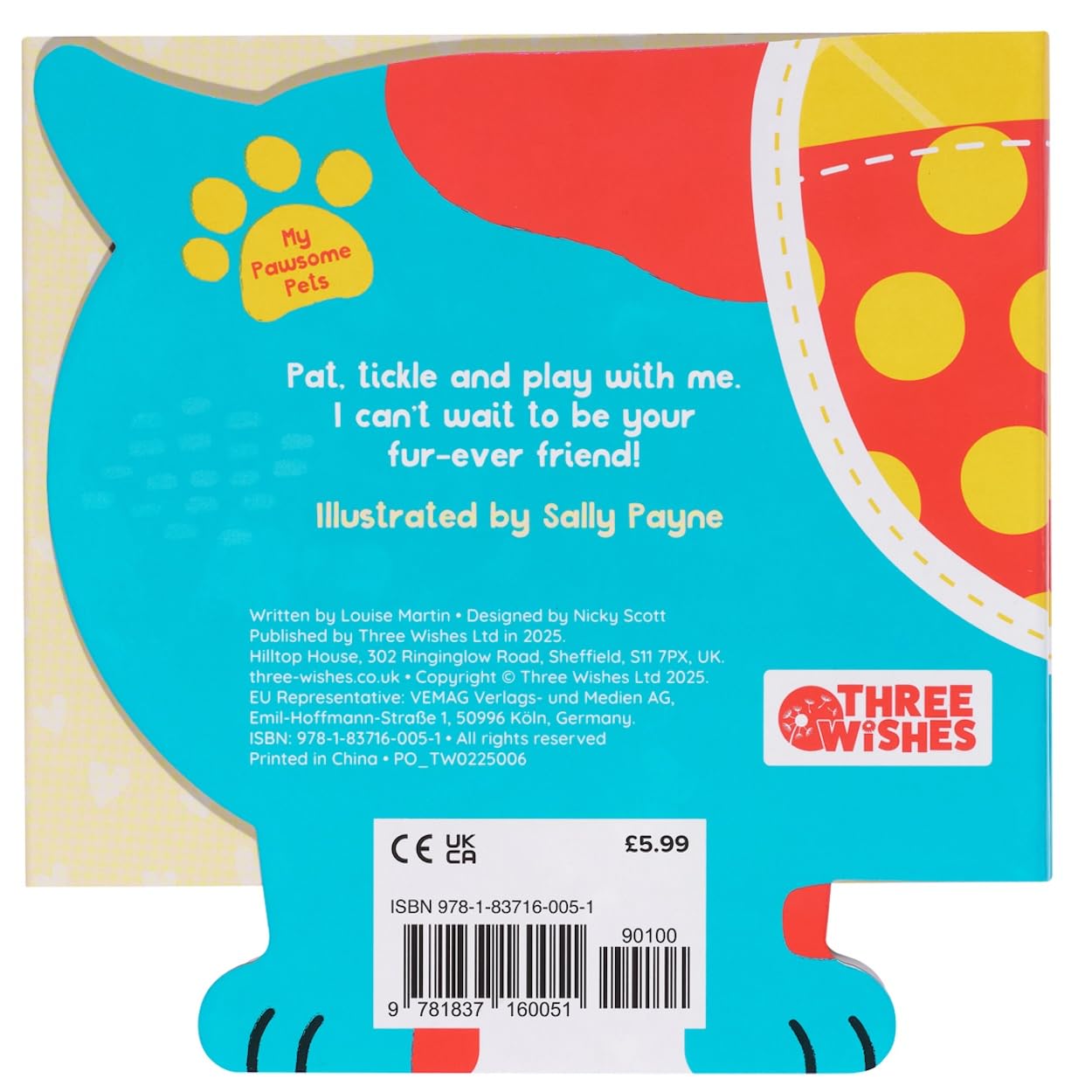 My Pawsome Pets: Playful Puppy Interactive Pet Book | Toddler Board Book | Animal Activity Book | Fold-out Book for Kids | Pet-themed Learning Book | Preschool Pet Book | Fun with Animals | Early Learning Pet Book