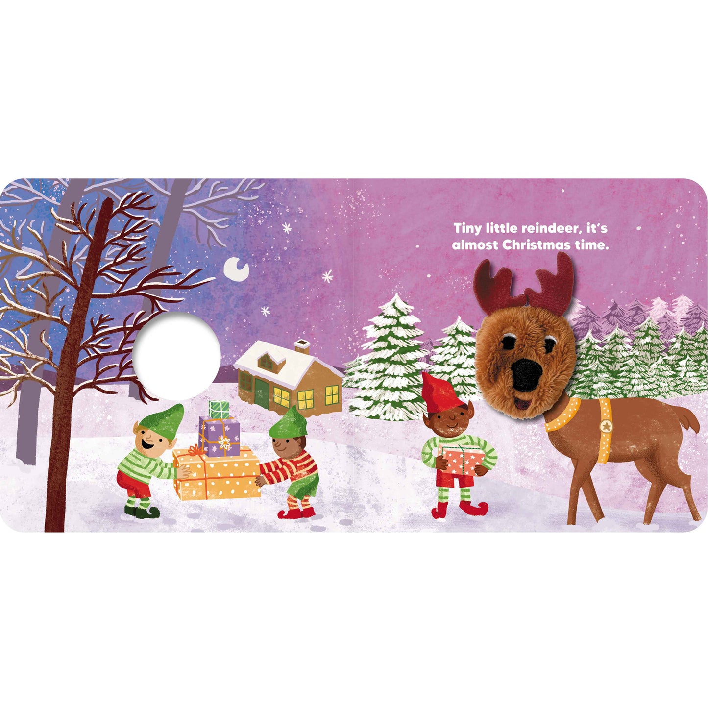 Finger Puppet Book - Little Reindeer