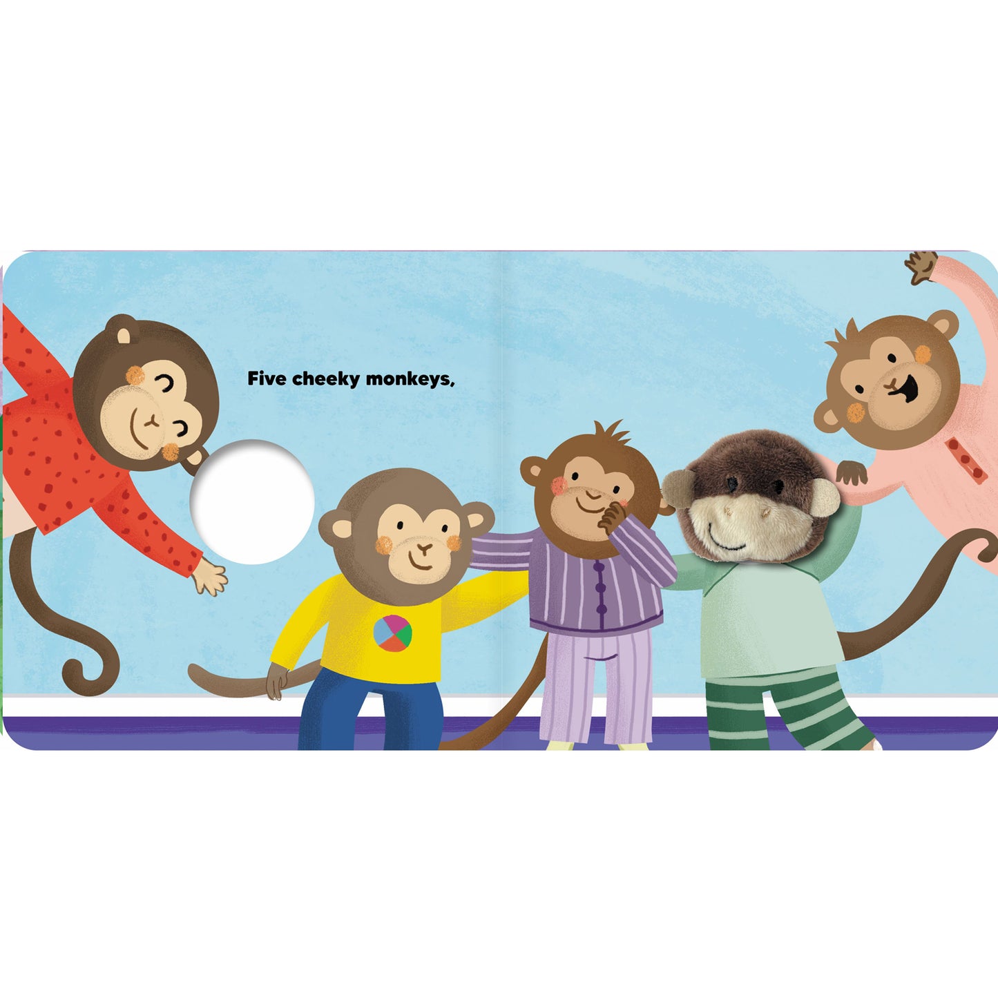 Finger Puppet Book - Cheeky Monkey