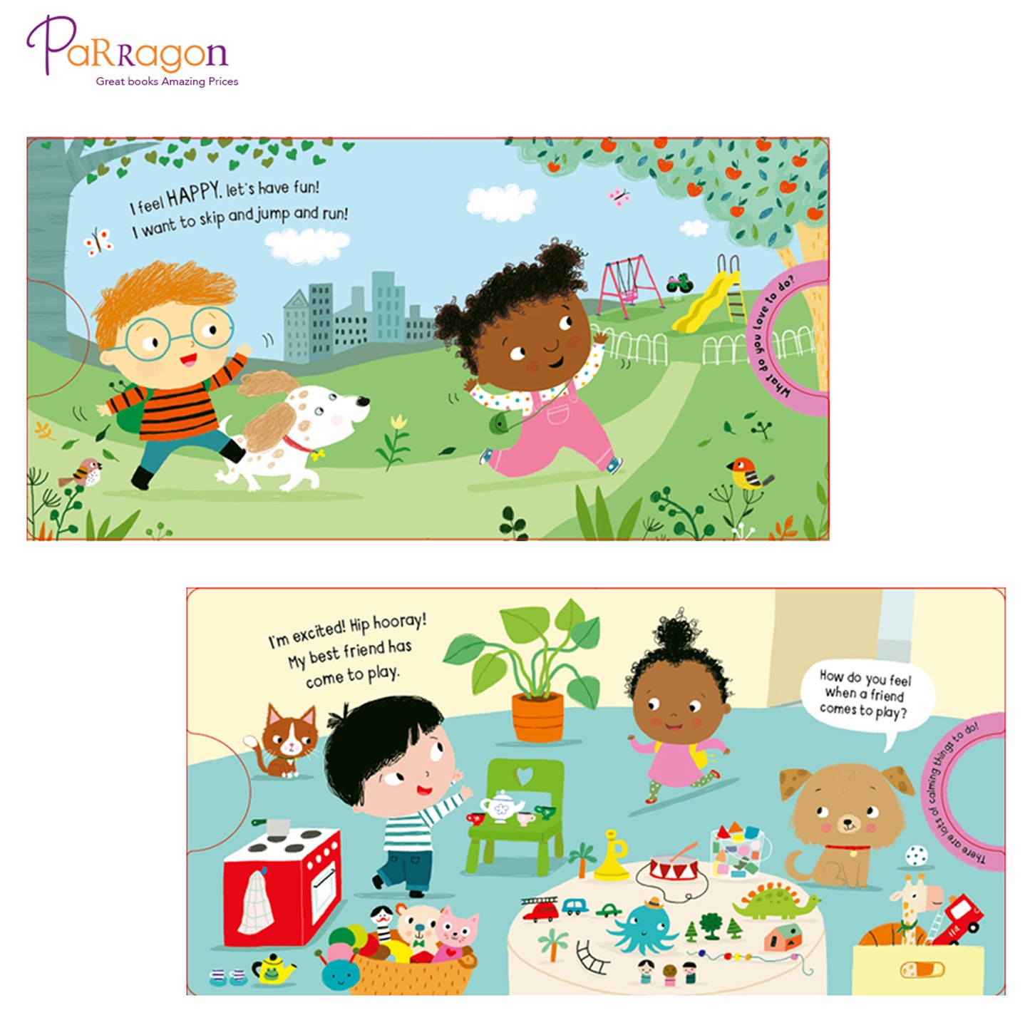 Children's Feelings Series (Set of 4 Books)