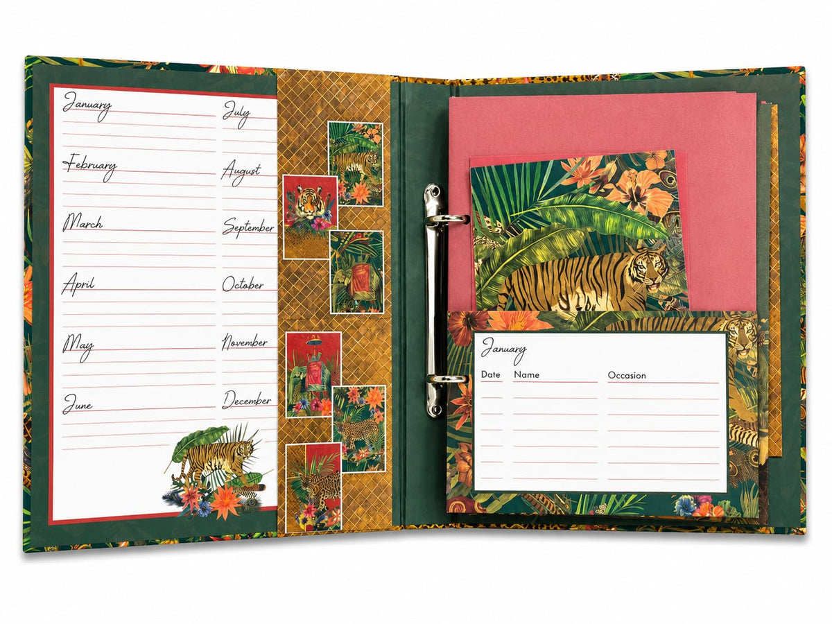 Greeting Cards Organiser Abundance Theme