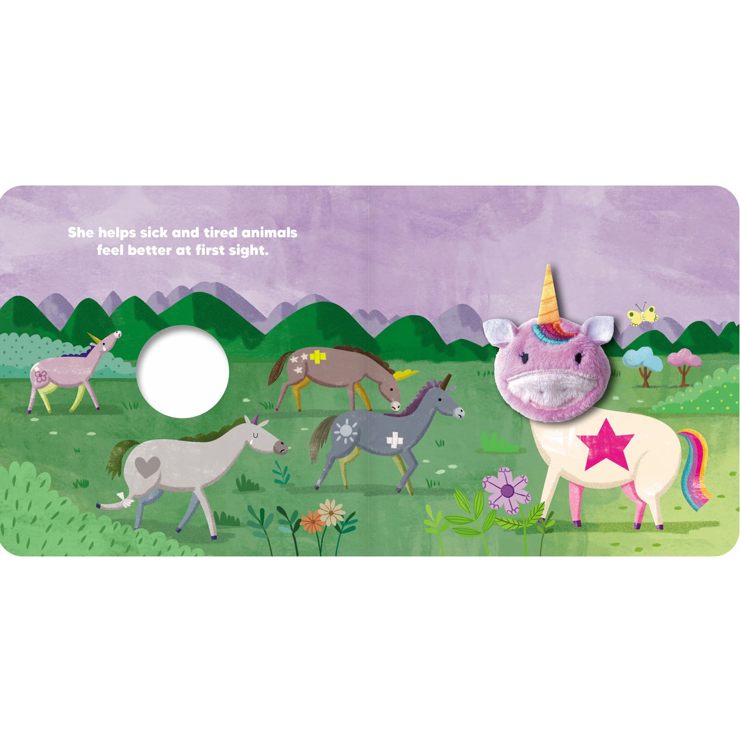Finger Puppet Book - Unicorn