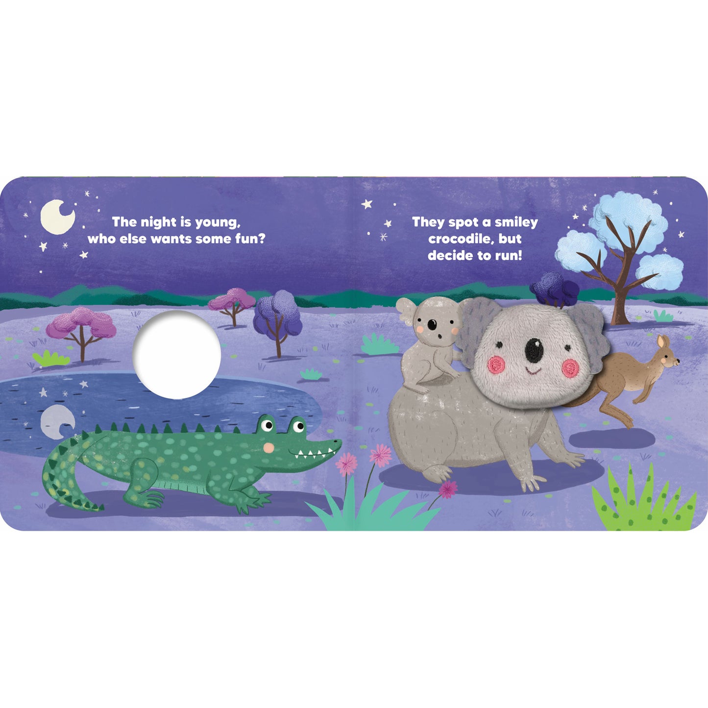 Finger Puppet Book - Cute Koala Puppet as She Explores The Bush Filled with Animal Friends