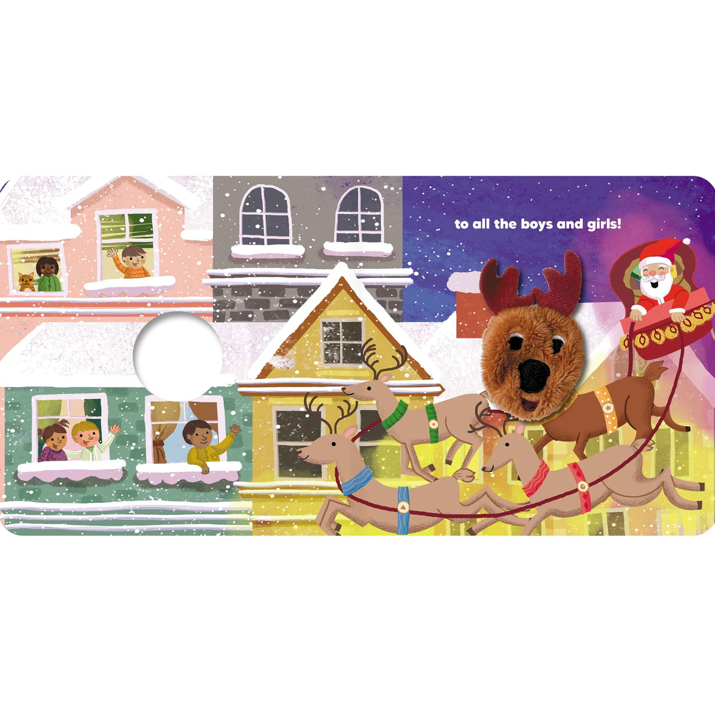 Finger Puppet Book - Little Reindeer