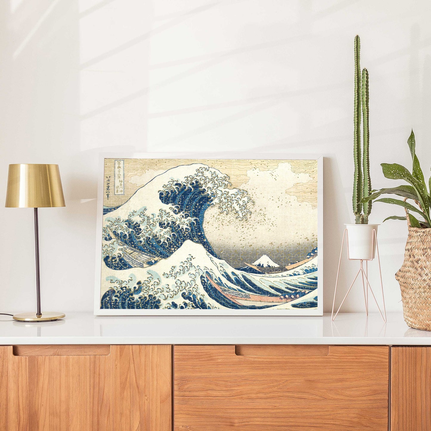 Mindbogglers Gold 500pc Jigsaw The Great Wave by Hokusai | Puzzles for Adults & Kids