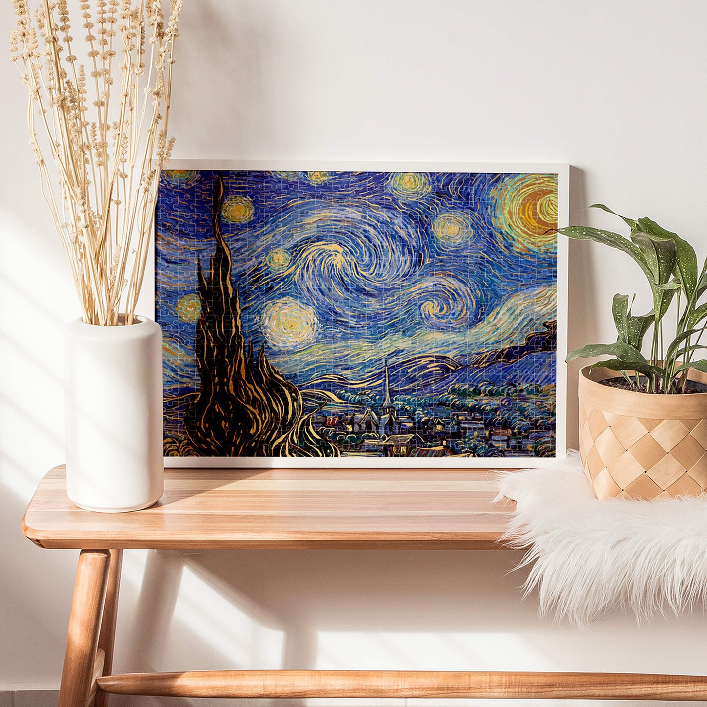 Mindbogglers Gold 500pc Starry Night by Van Gogh | Jigsaw Puzzles for Adults & Kids Above 8 Years | Creative & Challenging | Stress Relief Puzzle Games for Focus and Memory, Gifts for Teenagers