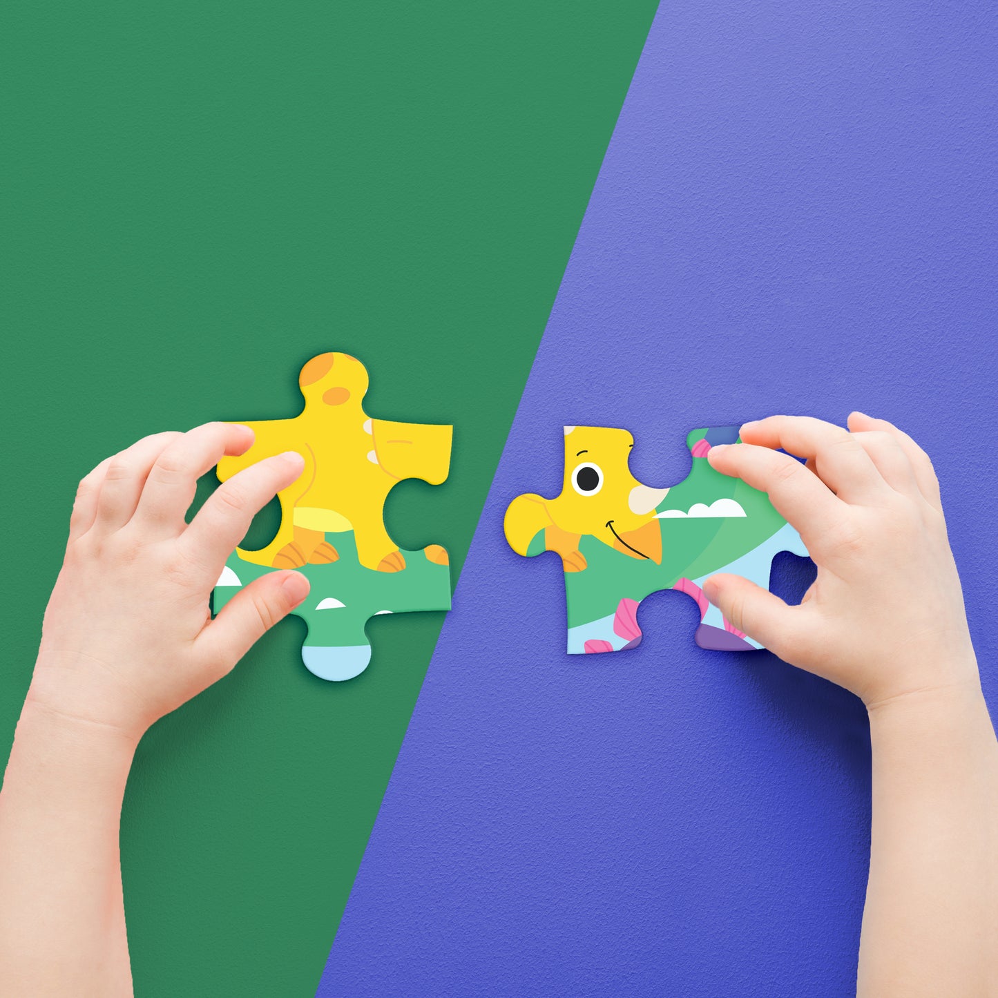 Junior Jigsaw Carry & Play Roarsome Dinosaurs | Jigsaw Puzzle | For 4 to 6 Year Kids