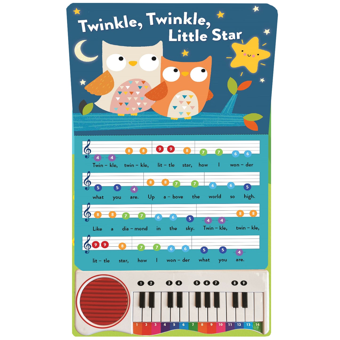 Piano Book - Nursery Rhymes | Interactive Musical Book for Kids | Learn & Play Nursery Songs| Sing Along| Early Musical & Motor Skills| Interactive Piano Keys| Hands-On Learning| Ages 4-6