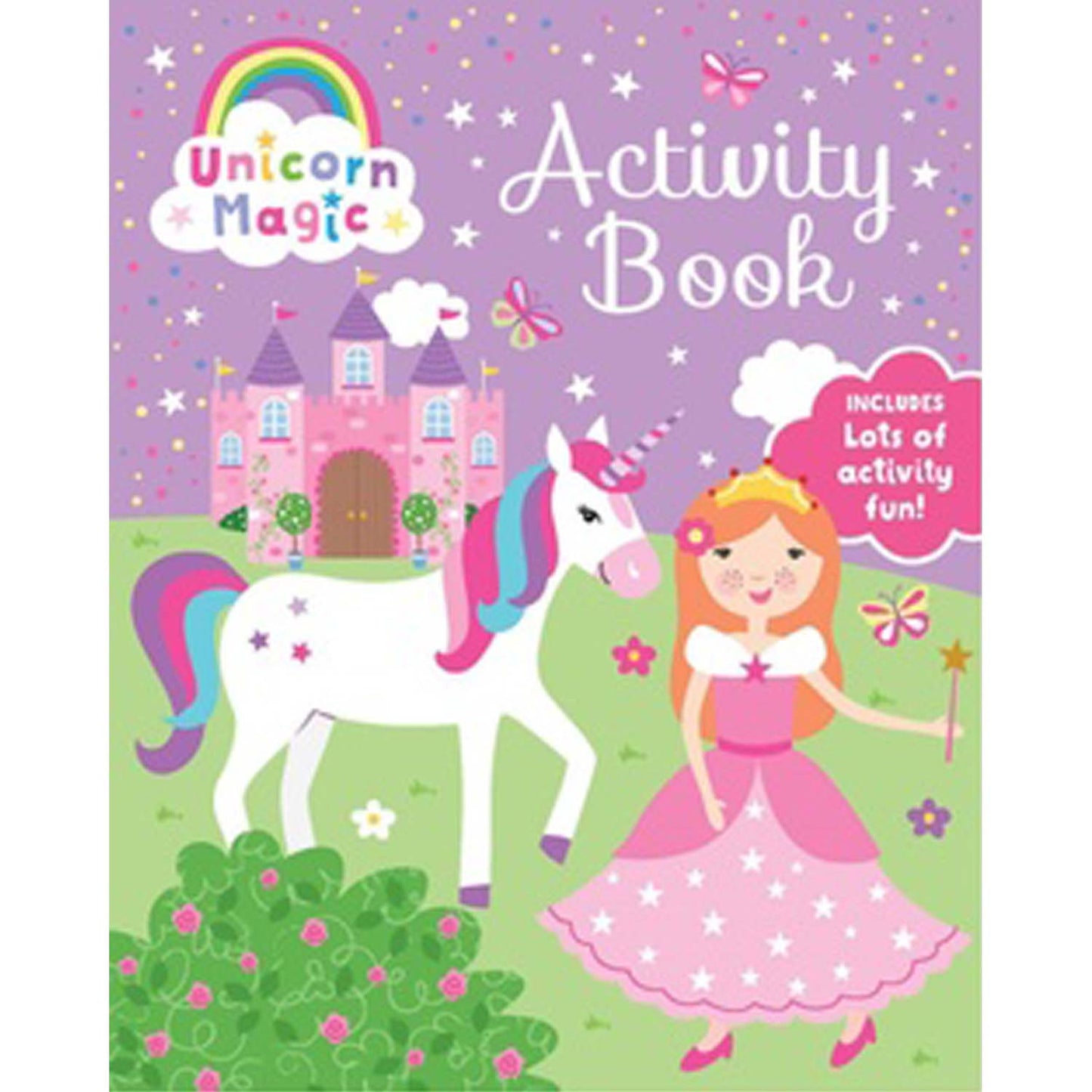 Unicorn Magic Activity Case | Bubble Stickers | Activity Books for kids