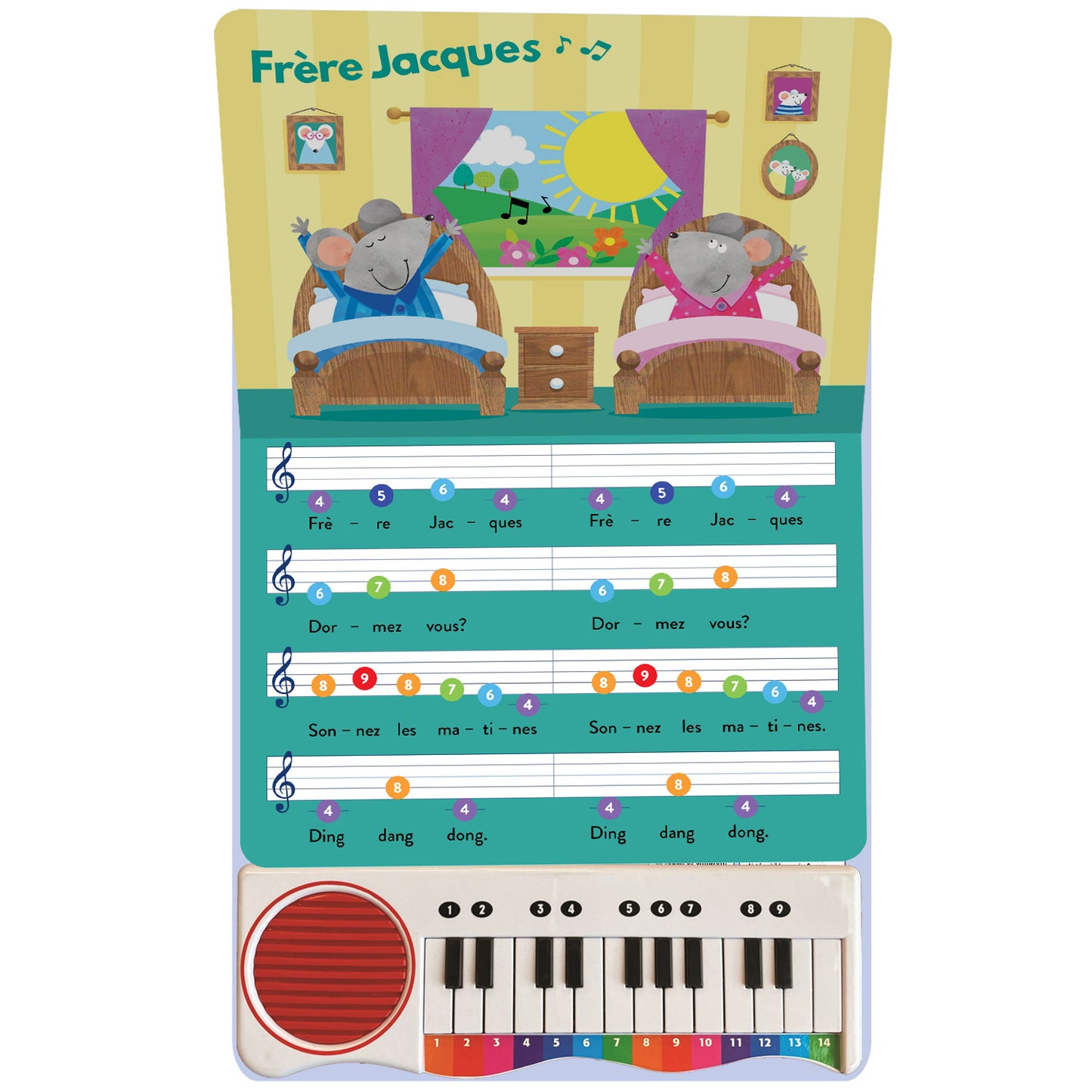 My First Piano Book - Classic Tunes| Interactive Musical Book for Kids | Learn & Play Classic Songs| Sing Along| Early Musical & Motor Skills| Interactive Piano Keys| Hands-On Learning| Ages 4-6