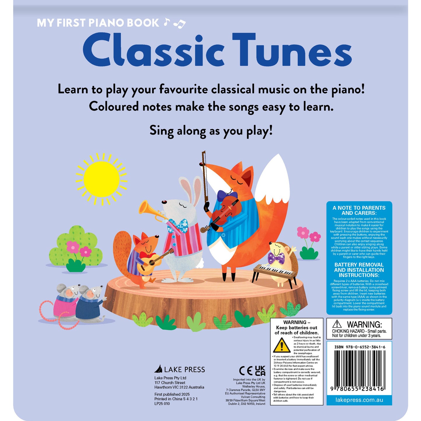 My First Piano Book - Classic Tunes| Interactive Musical Book for Kids | Learn & Play Classic Songs| Sing Along| Early Musical & Motor Skills| Interactive Piano Keys| Hands-On Learning| Ages 4-6