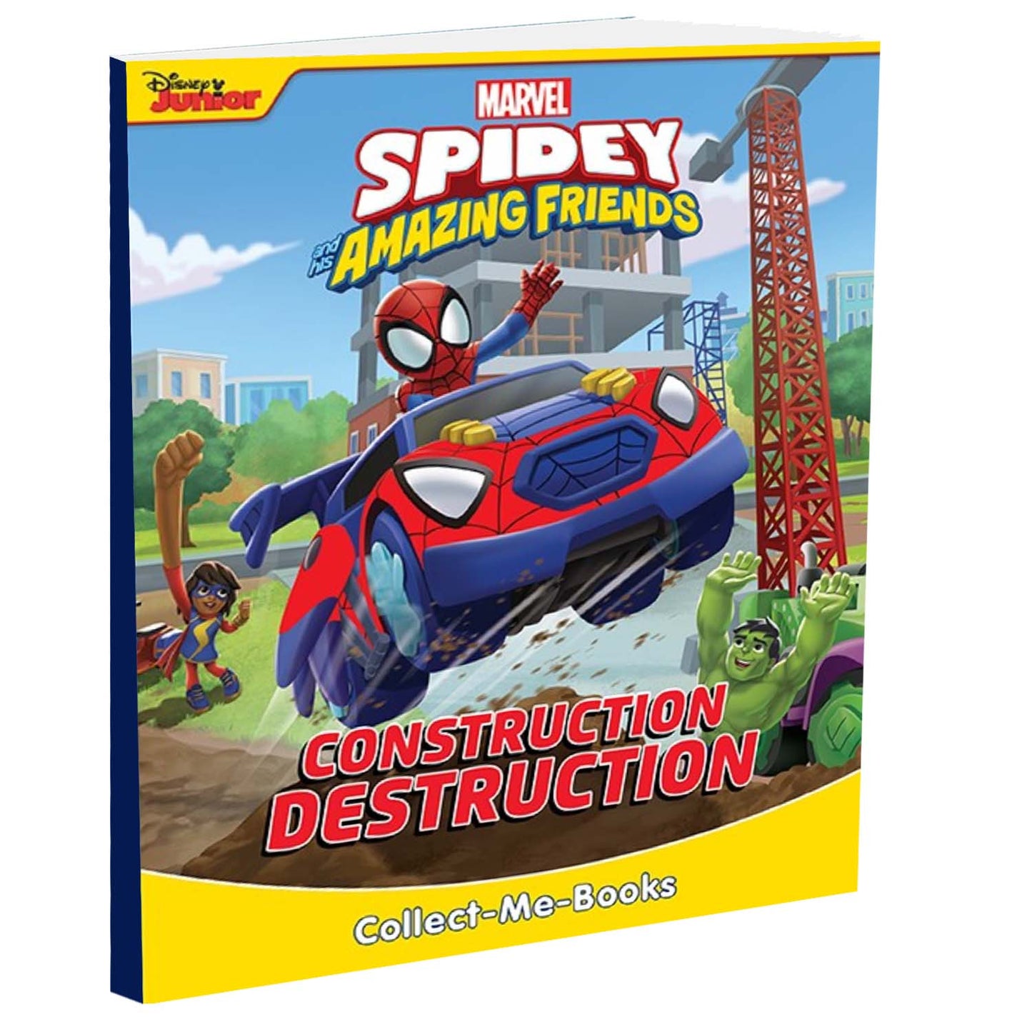 Spidey and His Amazing Friends - Collect-Me Book - Construction Destruction| | Action-Packed Adventure for Kids| Picture Book| Marvel Fans| Heroic Adventure| Ages 3-5