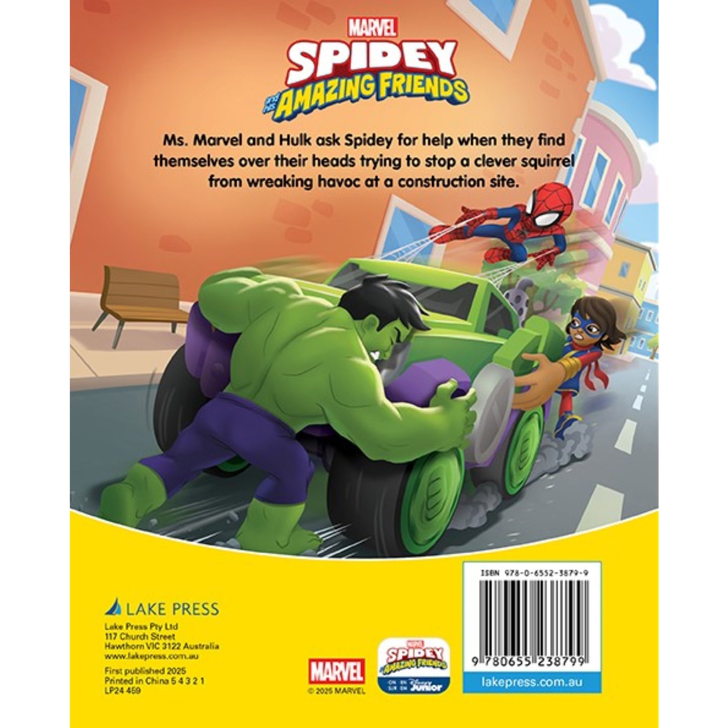 Spidey and His Amazing Friends - Collect-Me Book - Construction Destruction| | Action-Packed Adventure for Kids| Picture Book| Marvel Fans| Heroic Adventure| Ages 3-5