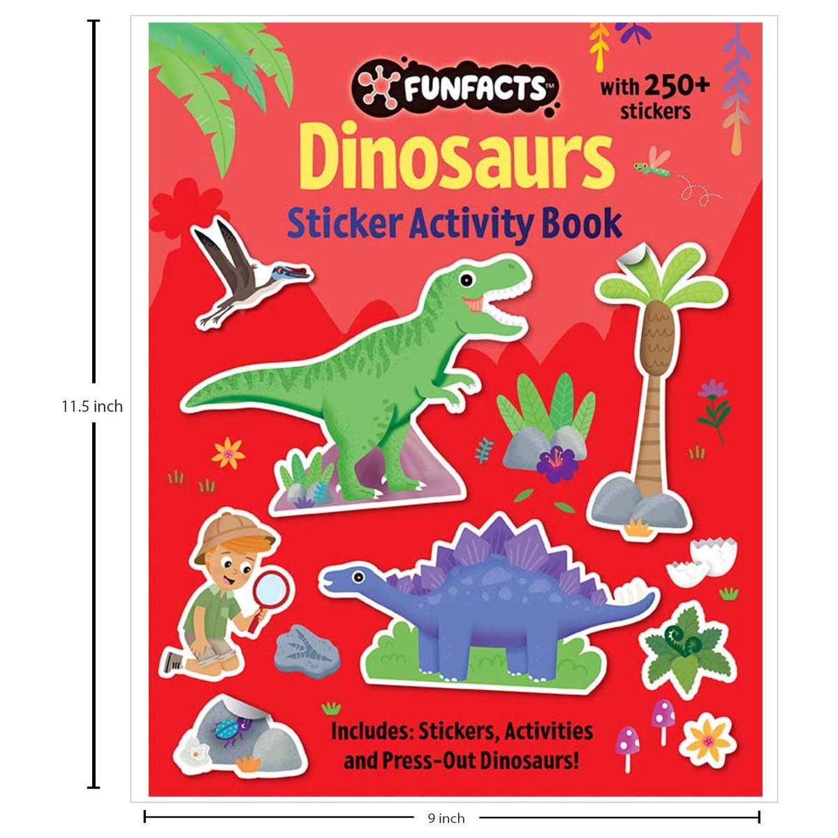 FunFacts: Sticker Activity Book Dinosaurs