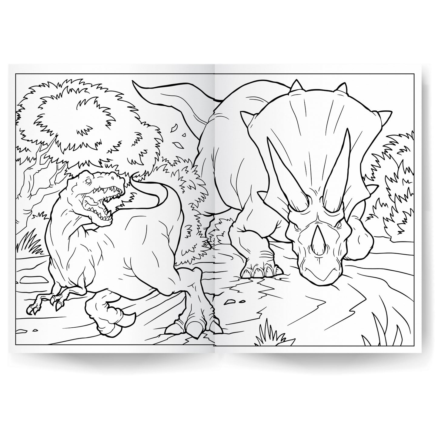 1000 Stickers & Colour: Dinosaurs | Fun Sticker & Coloring Book for Kids | Prehistoric Adventure with T-Rex, Triceratops & More | 64 Pages of Activities| For Age 4-6