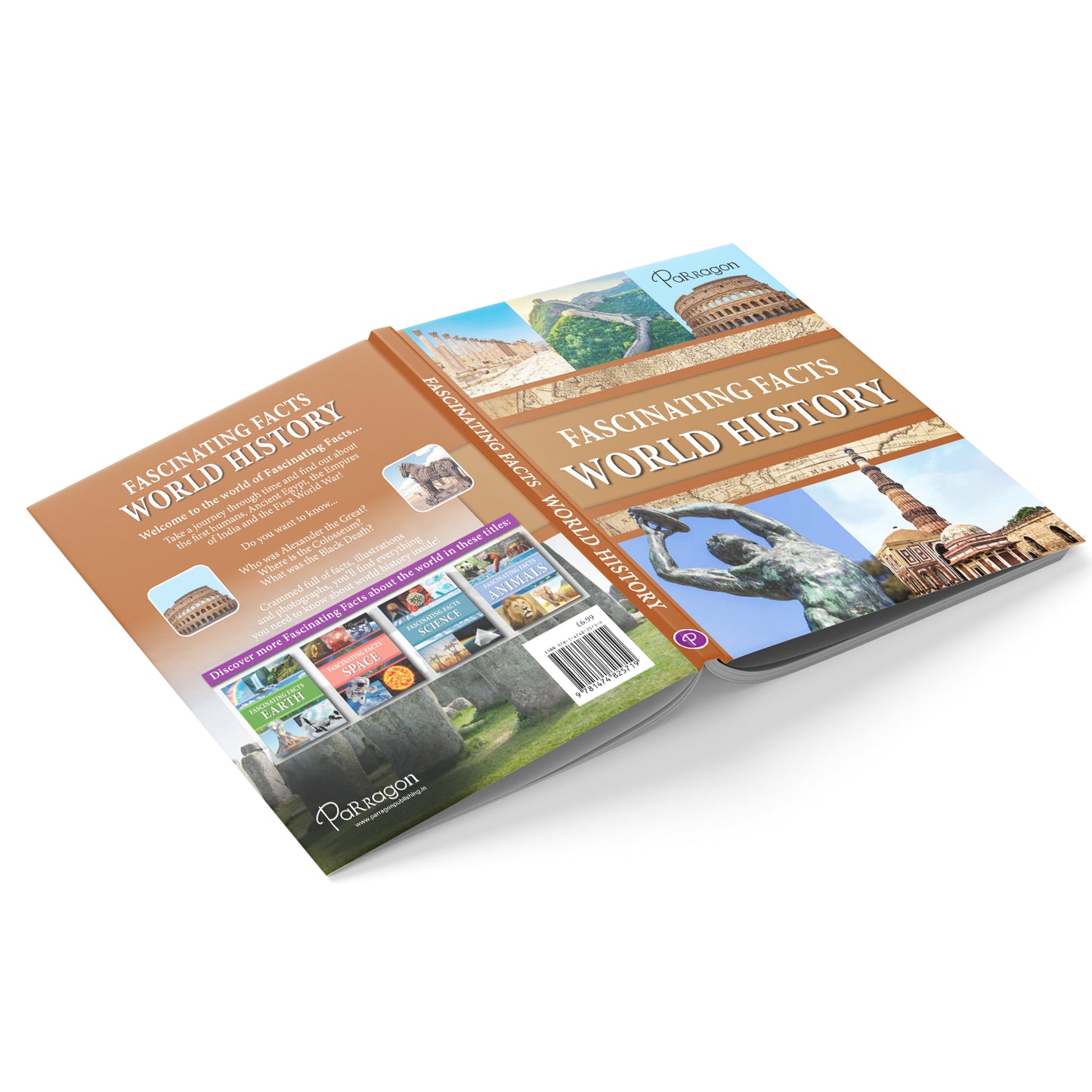 Fascinating Facts: World History | Reference Book for Kids | Encyclopedia for Ages 7+