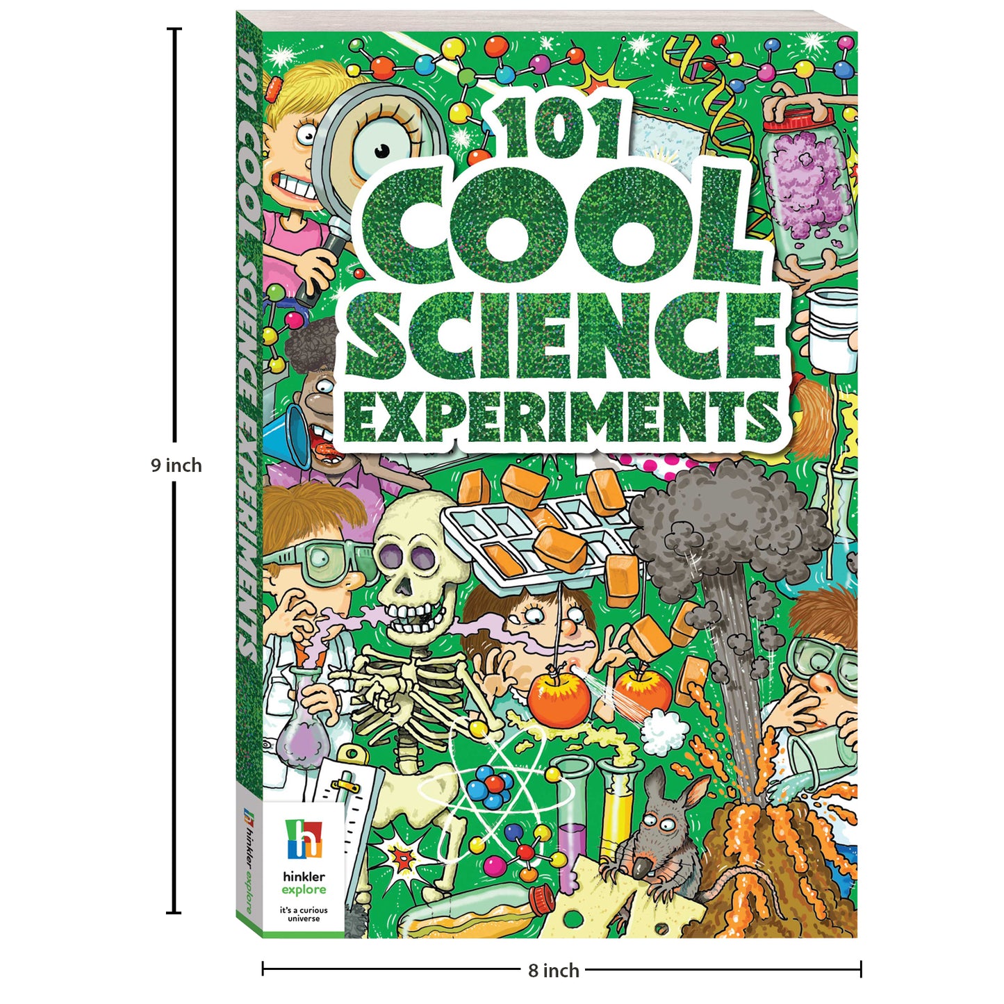 101 Cool Science Experiments | Reference Book | Learn with Activities | For 8 to 12 Year Kids