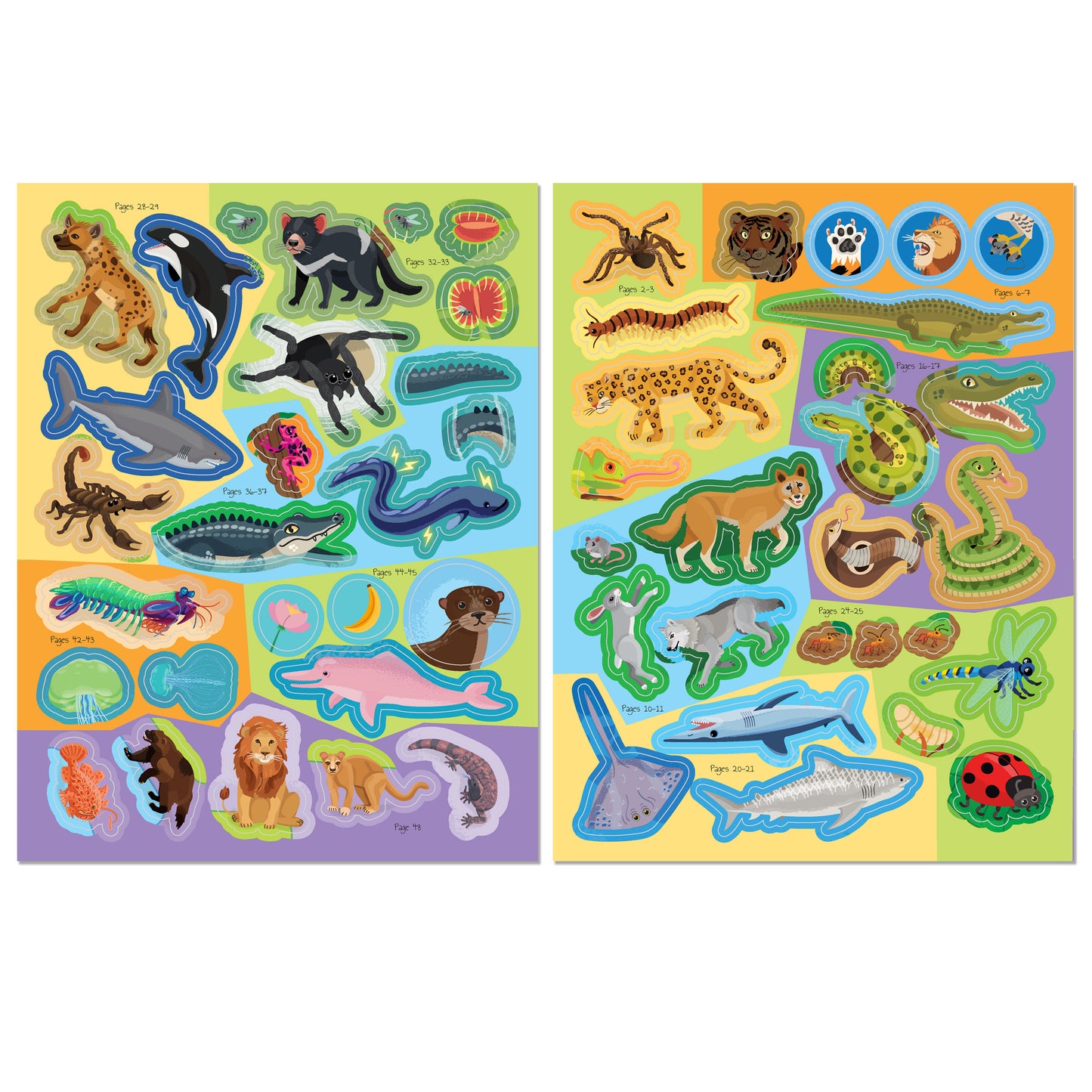 Know and Glow Predator Sticker Activities | Sticker Activity Book | Glow Sticker Book | Fun Facts and Stickers | Activity Book | 6-8 Years