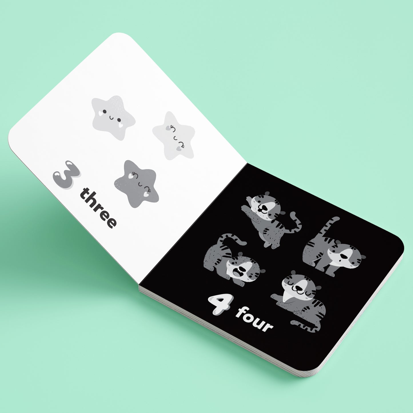 Numbers A High-Contrast Board Book | Black and White Board Book | For Toddlers