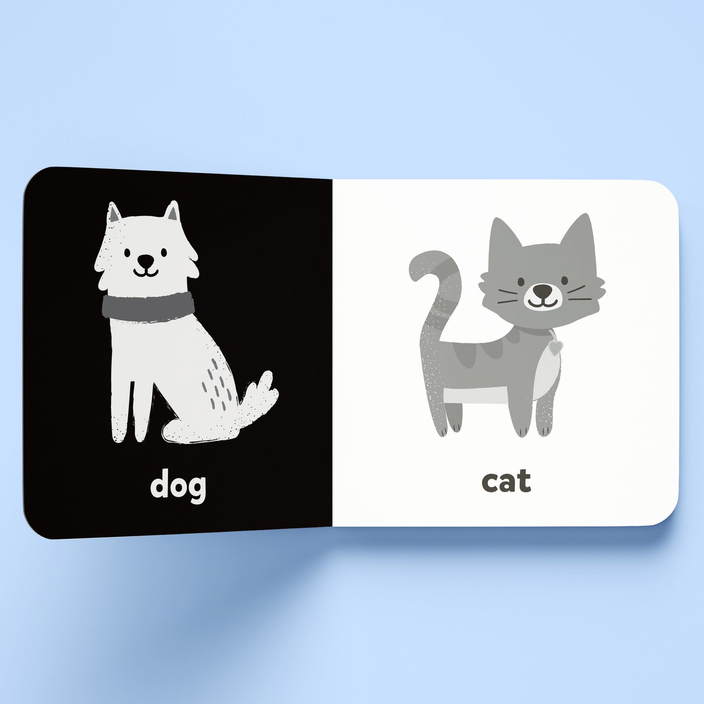 First Words A High-Contrast Board Book | Black and White Board Book | For Toddlers