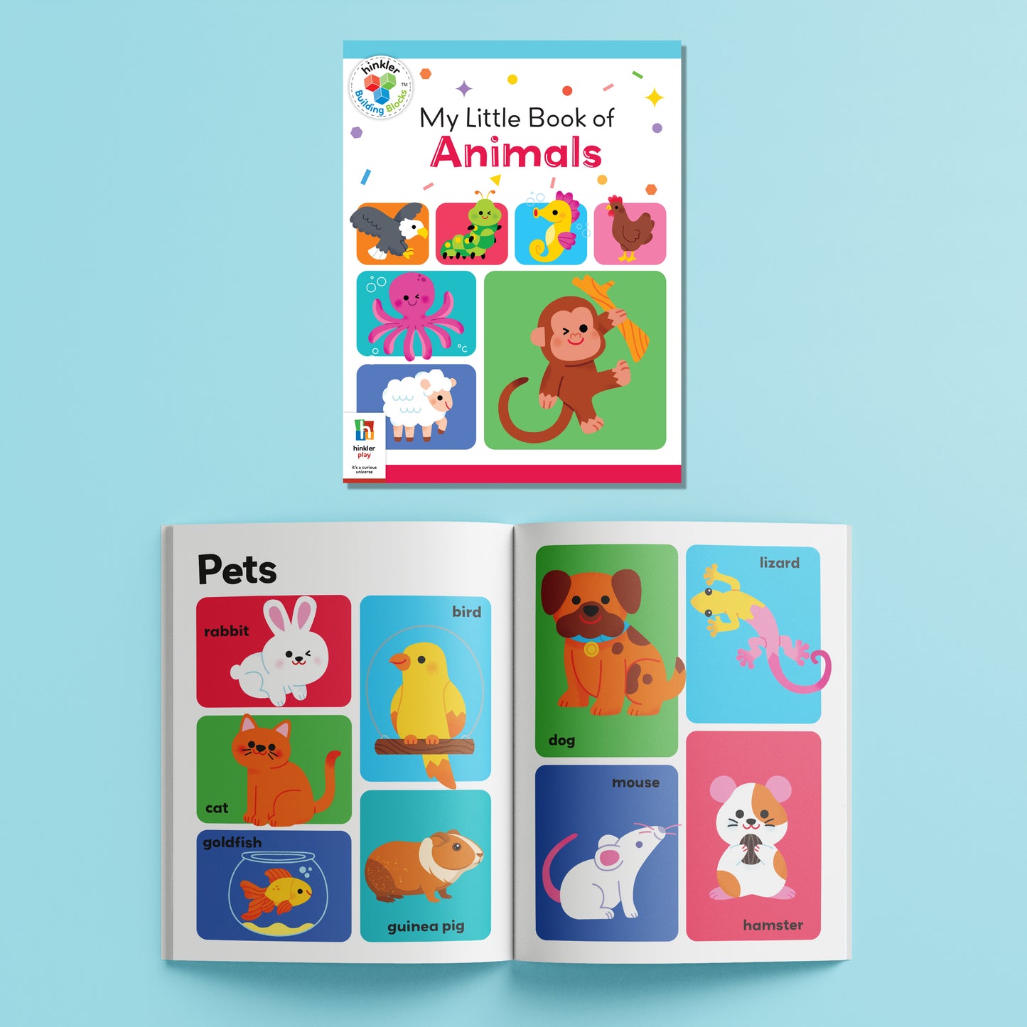 Building Blocks Floor Puzzle First Animals | Jigsaw Set | Learning with Fun for Toddlers