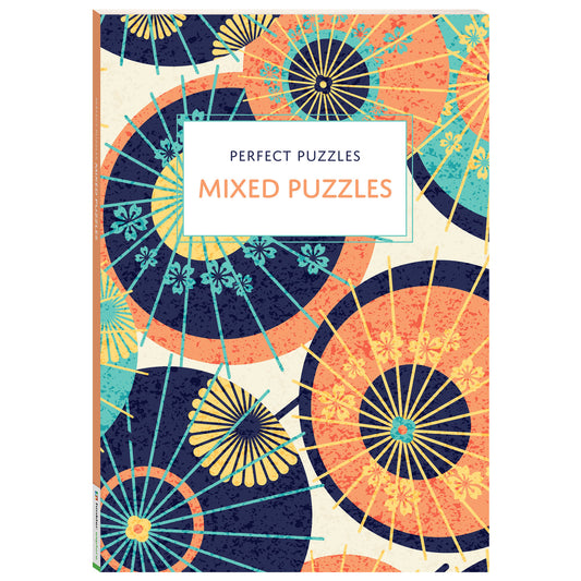 Perfect Puzzles: Mixed Puzzles| Puzzle Book| Beginner to Advanced | Large Print | Brain-Boosting Fun | 10+ Years