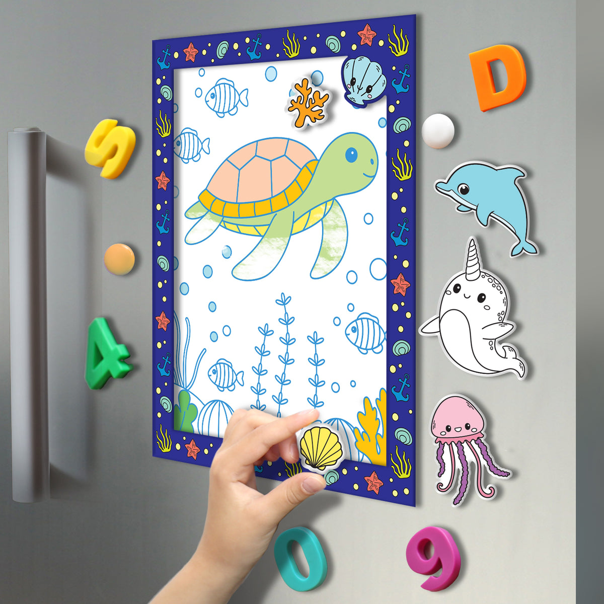 Colour-Me-Magnets Ocean