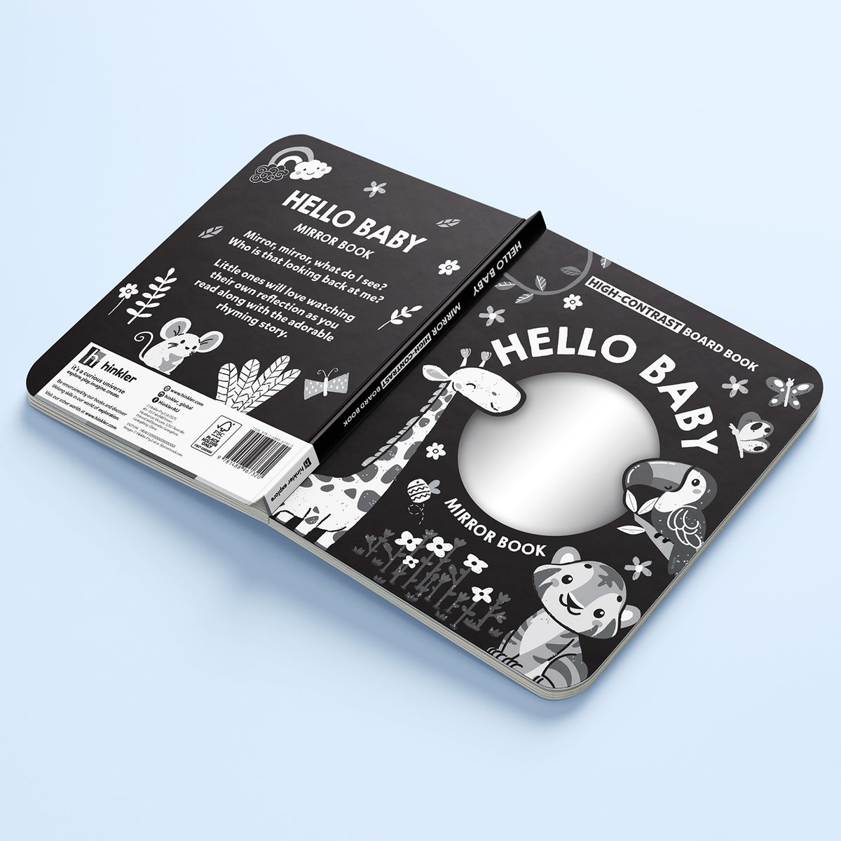 High Contrast Hello Baby! Mirror Board Book