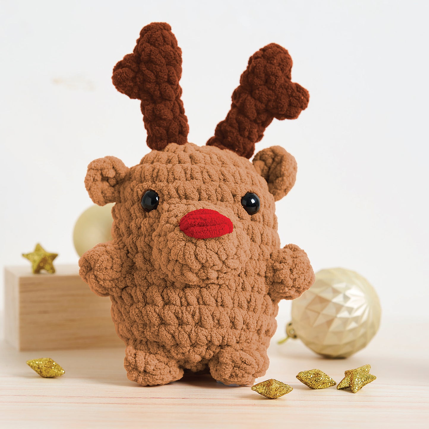 Too Cute Christmas Crochet Plushies | Christmas Crochet Kit | DIY Plushie Making Set | Crochet Kit for Beginners | Holiday Craft Kit for Kids | Make Your Own Christmas Plushies | Cute Crochet Animals for Christmas | Festive DIY Craft for Kids and Adults