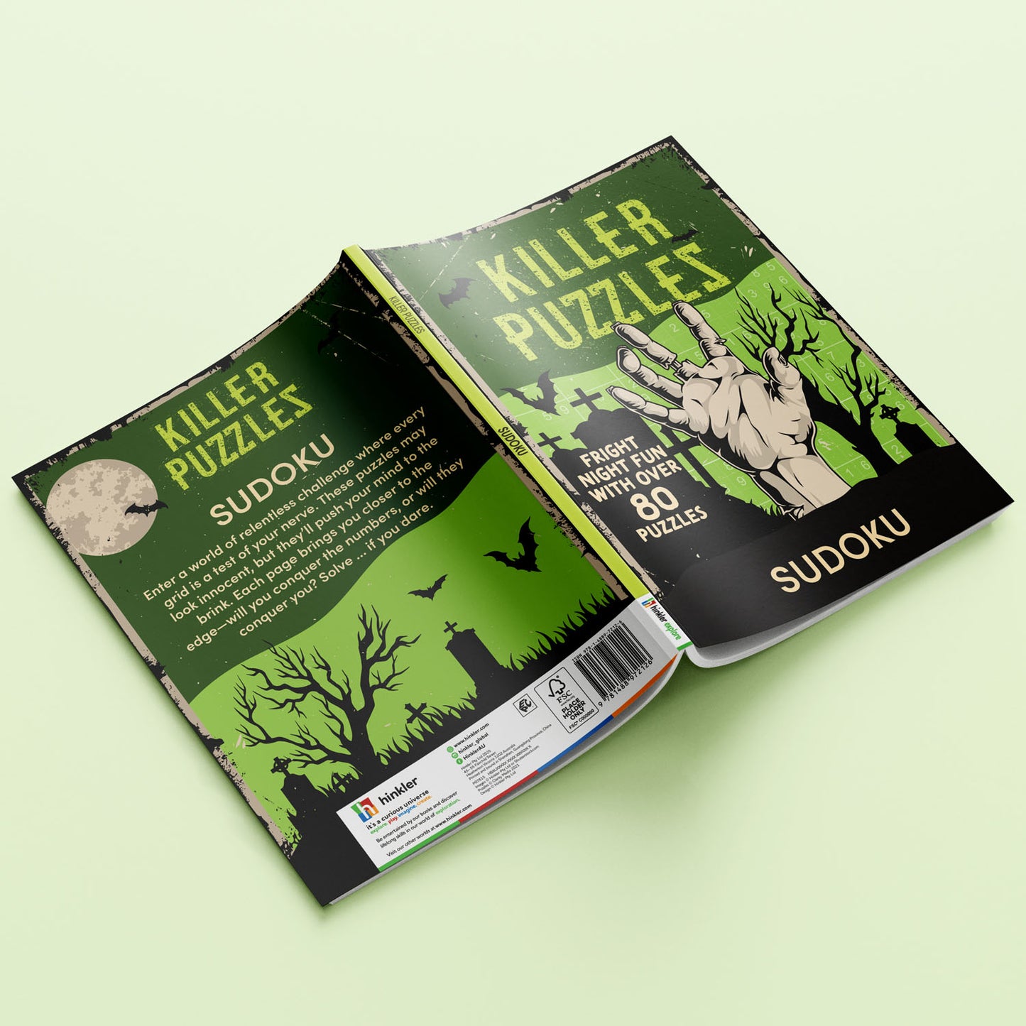 Killer Puzzles Sudoku | Sudoku Puzzle Book | Activity Book | Horror and Spooky Themes | Halloween | Pop Culture | Murder-mystery| Sudoku for Kids | 8-12 Years