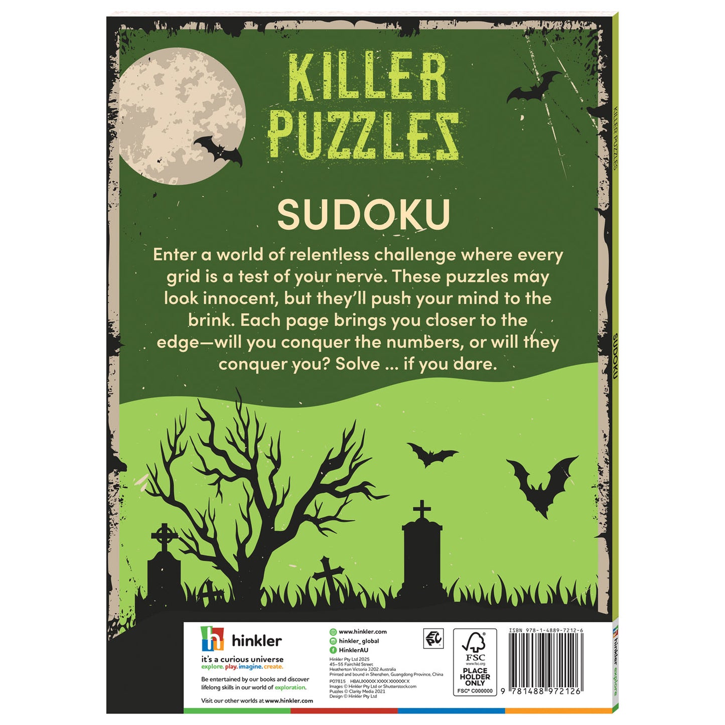 Killer Puzzles Sudoku | Sudoku Puzzle Book | Activity Book | Horror and Spooky Themes | Halloween | Pop Culture | Murder-mystery| Sudoku for Kids | 8-12 Years