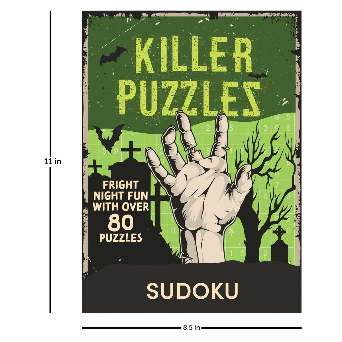 Killer Puzzles Sudoku | Sudoku Puzzle Book | Activity Book | Horror and Spooky Themes | Halloween