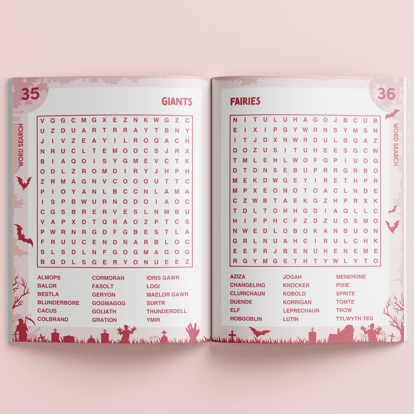 Killer Puzzles Word Search| Word Search Puzzle Book | Activity Book | Horror and Spooky Themes | Halloween | Pop Culture | Murder-mystery| Word Search Puzzles for Kids | 8-12 Years