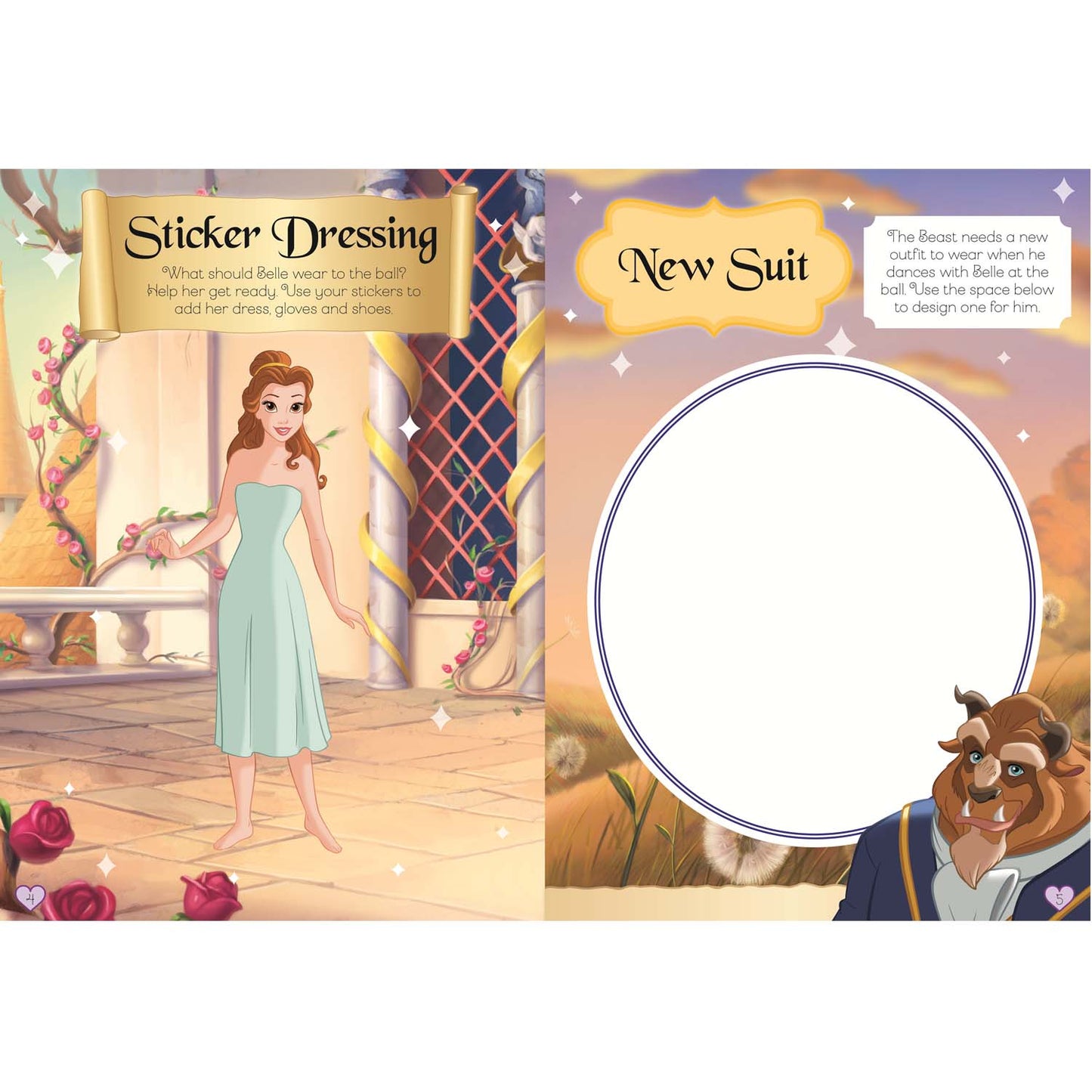 Disney Princess: Sticker Play Enchanting Activities