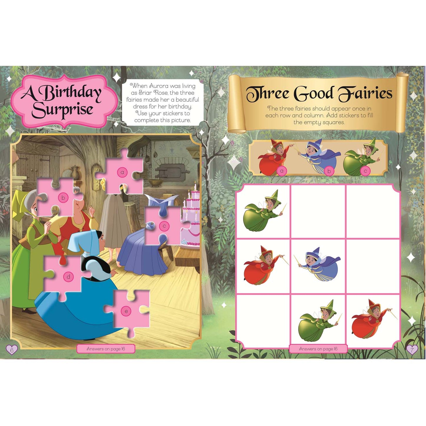 Disney Princess: Sticker Play Enchanting Activities