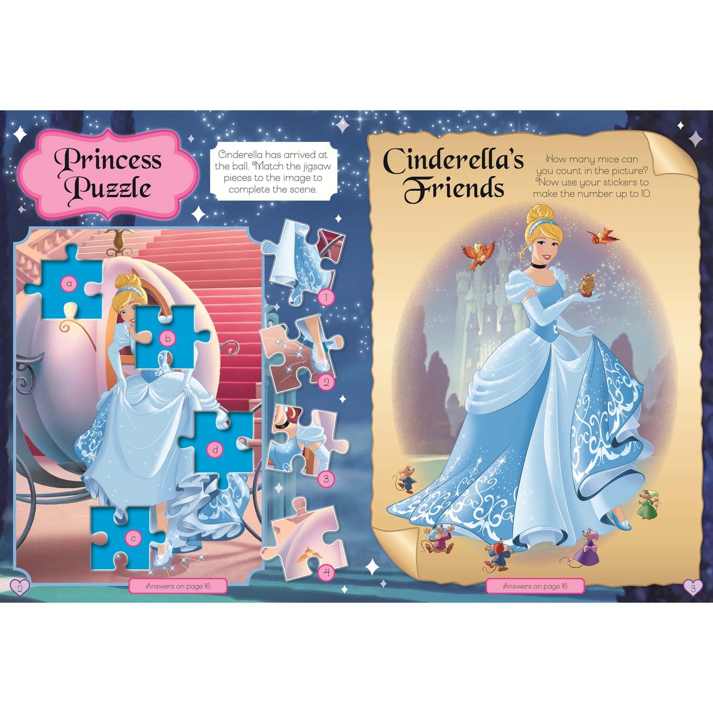 Disney Princess: Sticker Play Enchanting Activities
